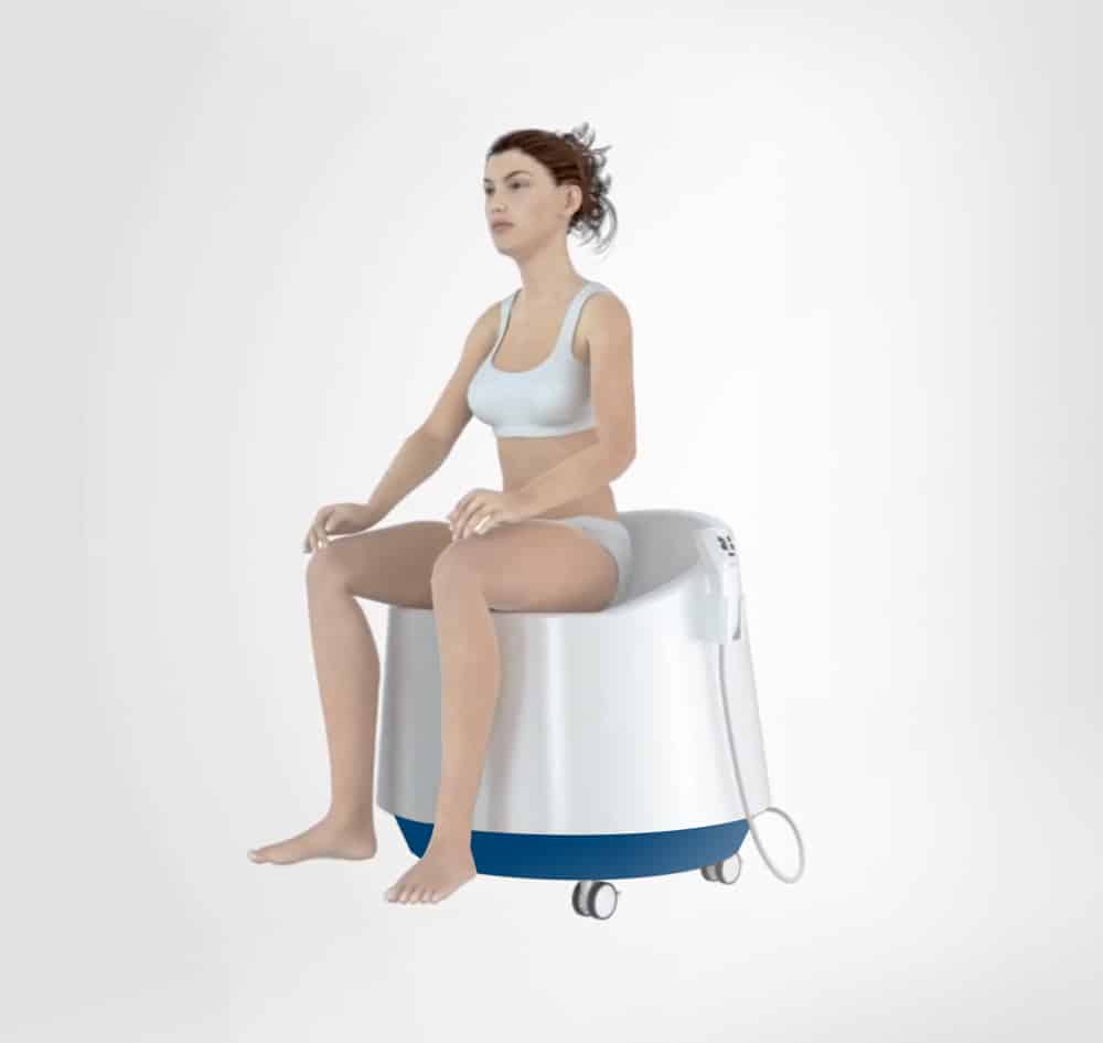 Restora EMS chair illustration